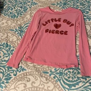 Pink girls shirt